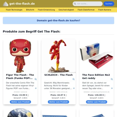 Screenshot get-the-flash.de