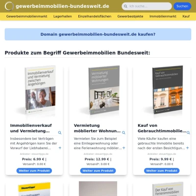 Screenshot gewerbeimmobilien-bundesweit.de