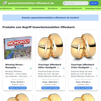 Screenshot gewerbeimmobilien-offenbach.de