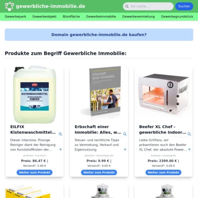 Screenshot gewerbliche-immobilie.de