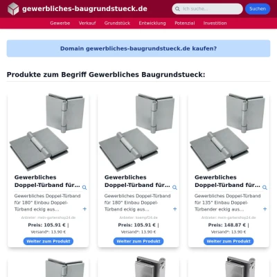 Screenshot gewerbliches-baugrundstueck.de