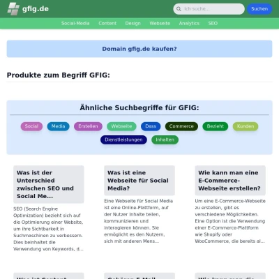 Screenshot gfig.de