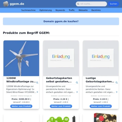 Screenshot ggem.de