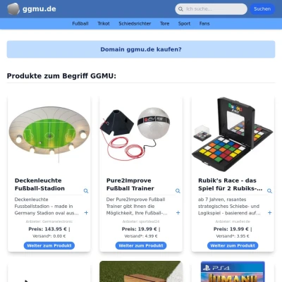 Screenshot ggmu.de