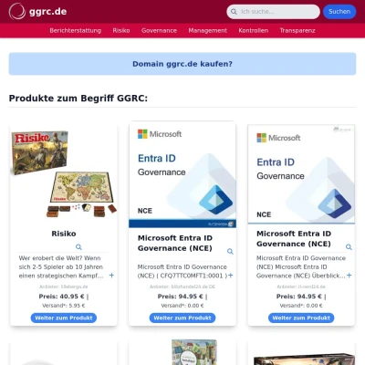 Screenshot ggrc.de