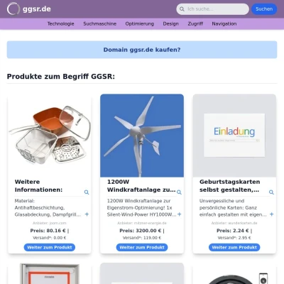 Screenshot ggsr.de