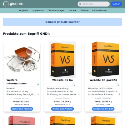 Screenshot ghdi.de