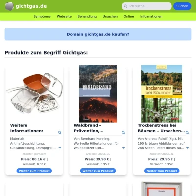 Screenshot gichtgas.de