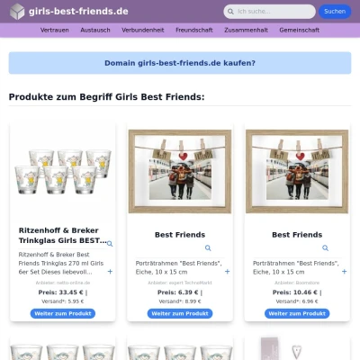 Screenshot girls-best-friends.de