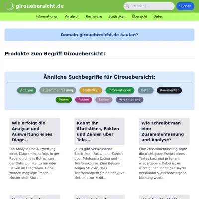 Screenshot girouebersicht.de