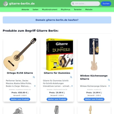 Screenshot gitarre-berlin.de