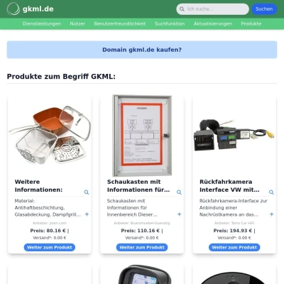 Screenshot gkml.de