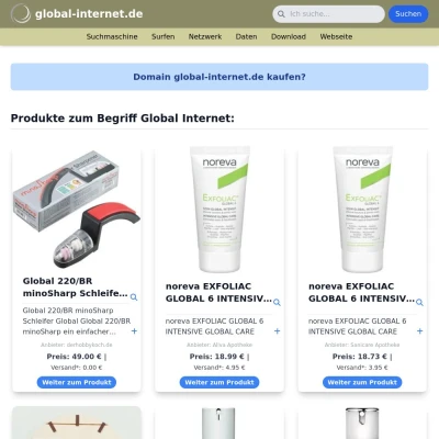 Screenshot global-internet.de