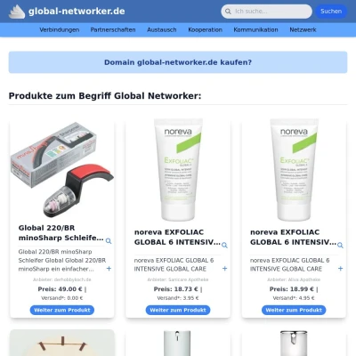 Screenshot global-networker.de