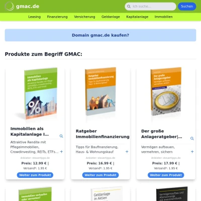 Screenshot gmac.de