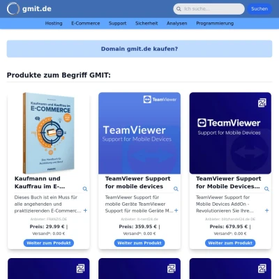 Screenshot gmit.de