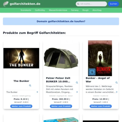 Screenshot golfarchitekten.de