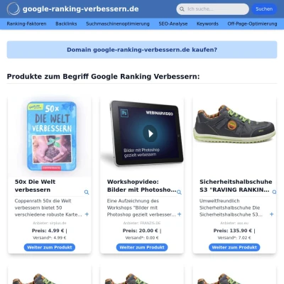 Screenshot google-ranking-verbessern.de