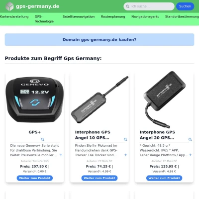 Screenshot gps-germany.de