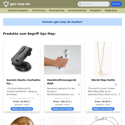 Screenshot gps-map.de