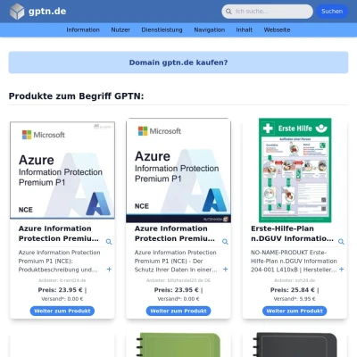 Screenshot gptn.de