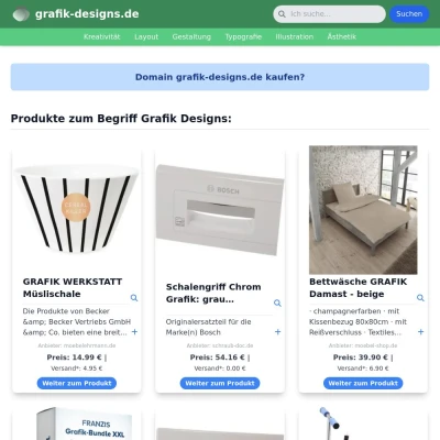 Screenshot grafik-designs.de