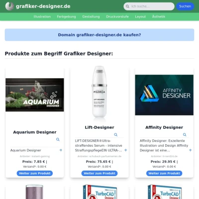 Screenshot grafiker-designer.de