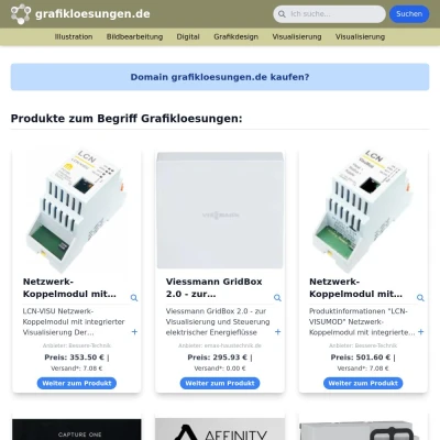 Screenshot grafikloesungen.de