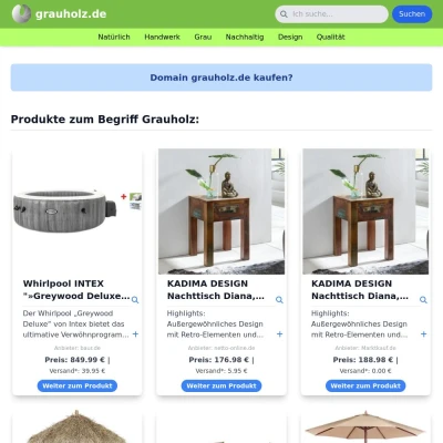 Screenshot grauholz.de