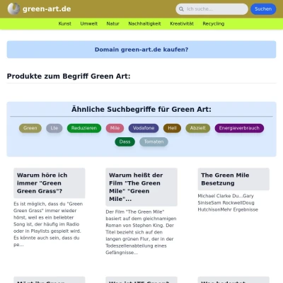 Screenshot green-art.de