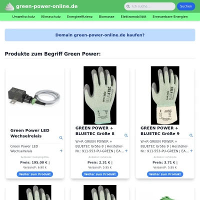 Screenshot green-power-online.de