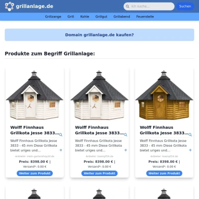 Screenshot grillanlage.de