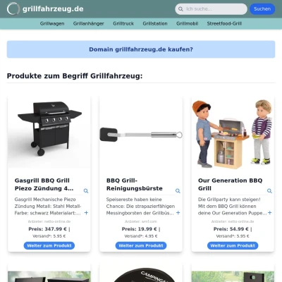 Screenshot grillfahrzeug.de