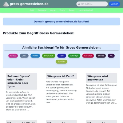 Screenshot gross-germersleben.de