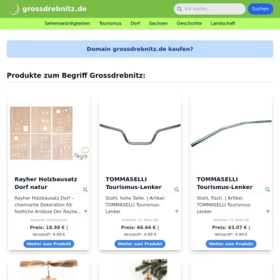 Screenshot grossdrebnitz.de