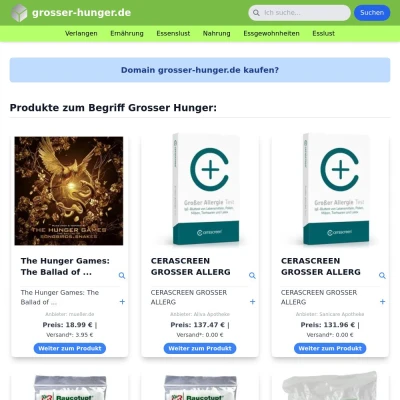 Screenshot grosser-hunger.de