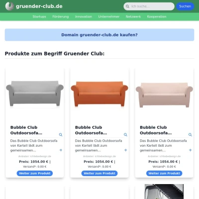 Screenshot gruender-club.de