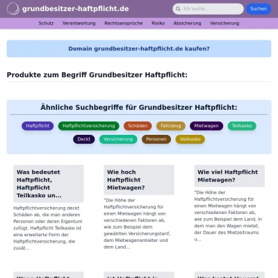 Screenshot grundbesitzer-haftpflicht.de