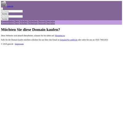 Screenshot gssn.de