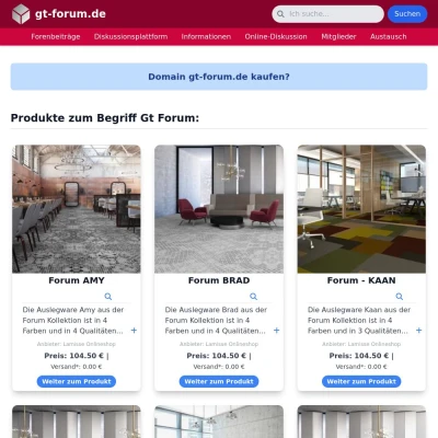 Screenshot gt-forum.de
