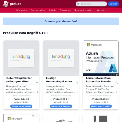 Screenshot gtei.de
