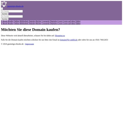 Screenshot guenstige-ebooks.de