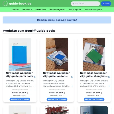 Screenshot guide-book.de