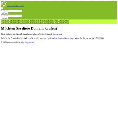 Screenshot gummimischungen.de