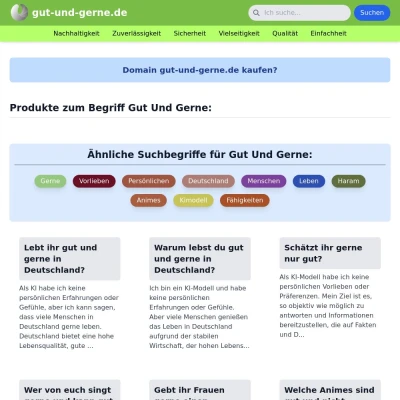 Screenshot gut-und-gerne.de