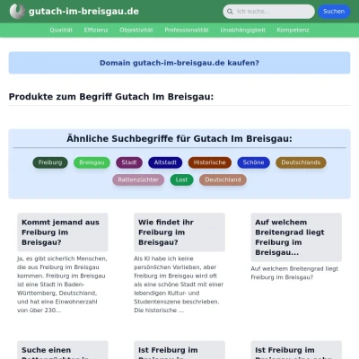 Screenshot gutach-im-breisgau.de