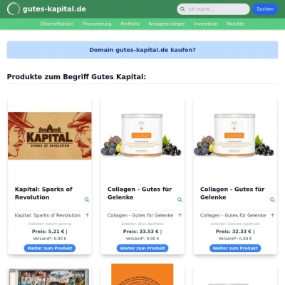 Screenshot gutes-kapital.de