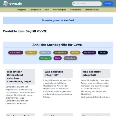 Screenshot gvvn.de