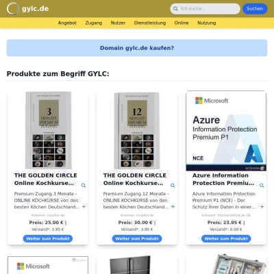 Screenshot gylc.de