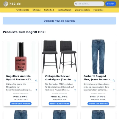 Screenshot h62.de
